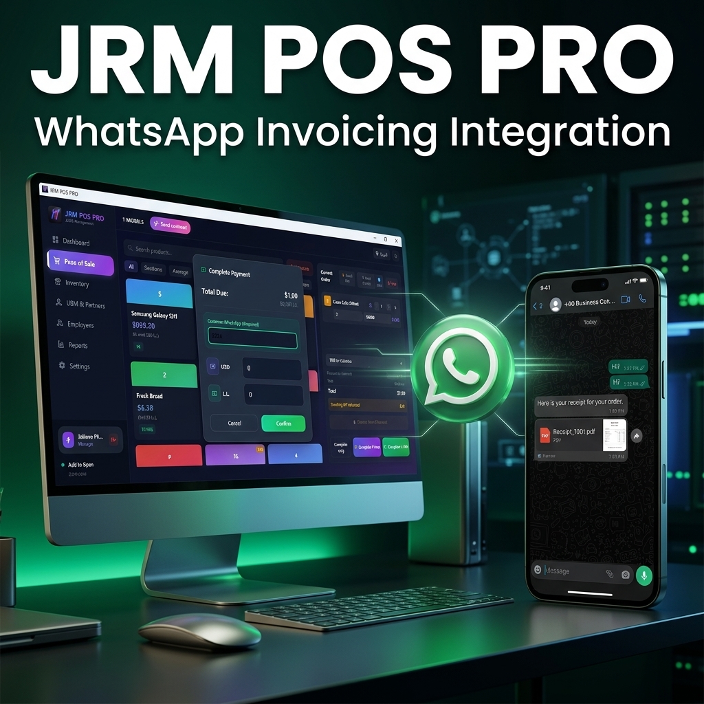JRM POS PRO WhatsApp Invoicing Integration